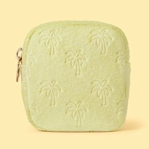 Stoney Clover Lane X Target yellow palm tree pouch